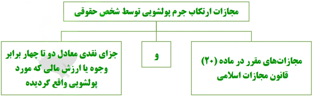 مجازات ارتکاب جرم پولشویی توسط شخص حقوقی